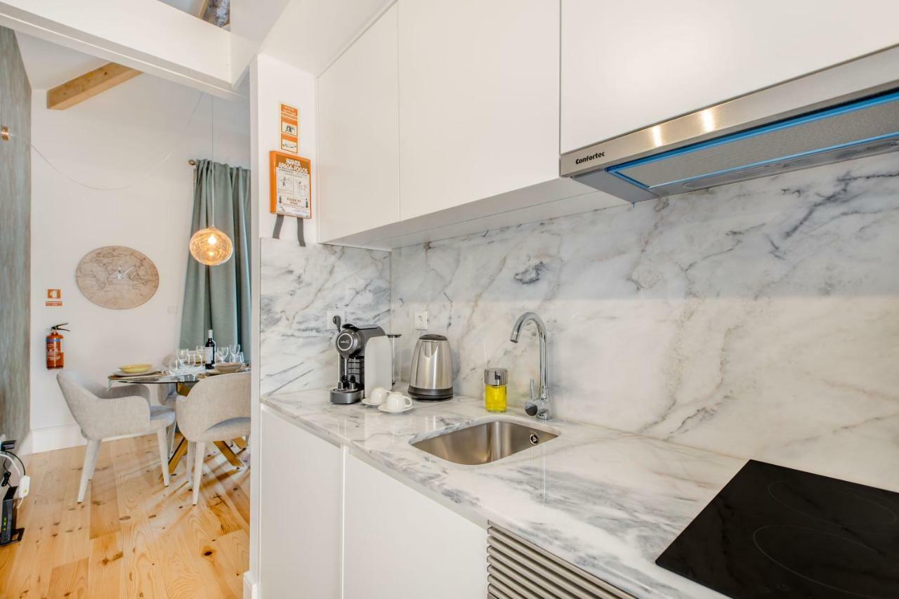 Santa Catarina Charming Loft Apartment Porto Bagian luar foto